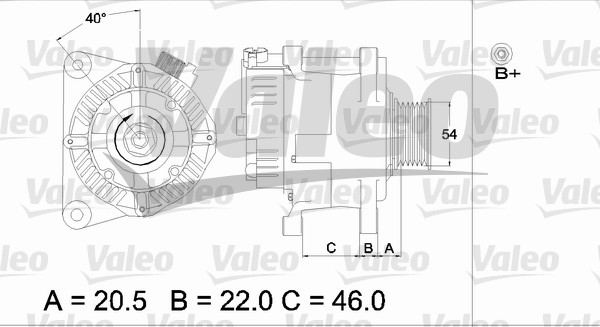 Alternatore - 437192 VALEO