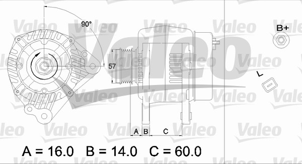 Alternatore - 437341 VALEO
