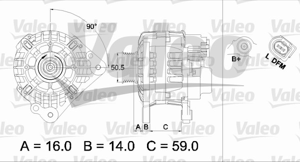 Alternatore - 437444 VALEO