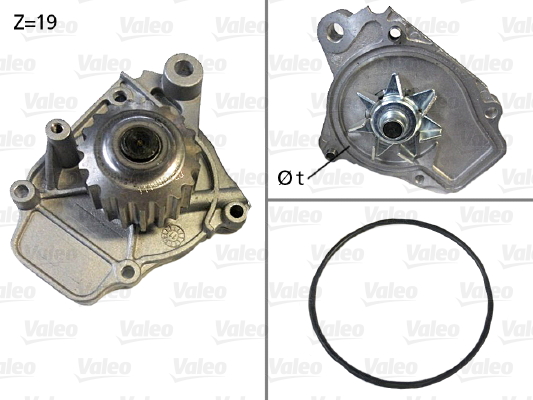 Pompa acqua - 506045 VALEO