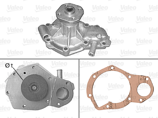 Pompa acqua - 506074 VALEO