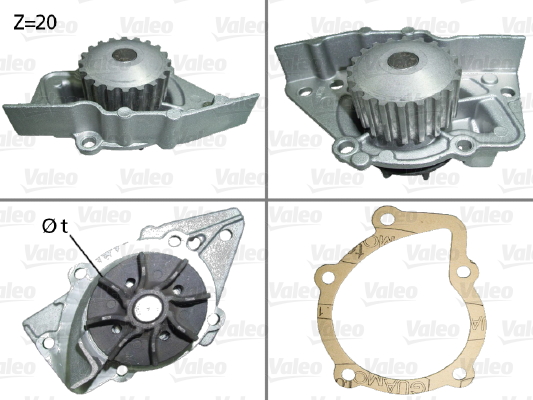 Water Pump - 506117 VALEO