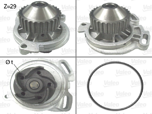 Water Pump - 506132 VALEO