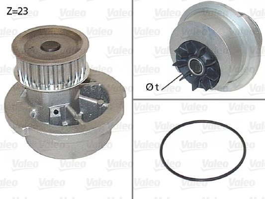 Pompa acqua - 506308 VALEO