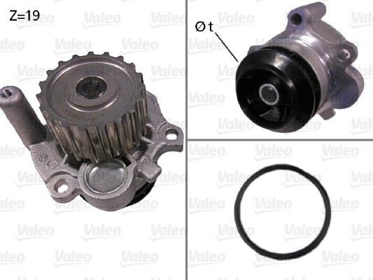Water Pump - 506533 VALEO