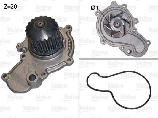Water Pump - 506538 VALEO