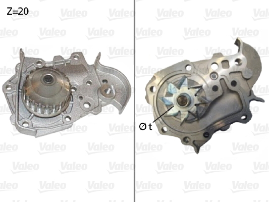 Водяной насос - 506573 VALEO