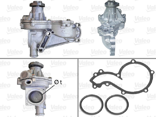 Water Pump - 506603 VALEO