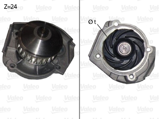 vandens siurblys - 506640 VALEO