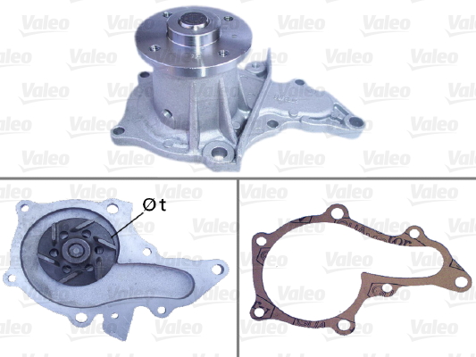 Pompa acqua - 506652 VALEO