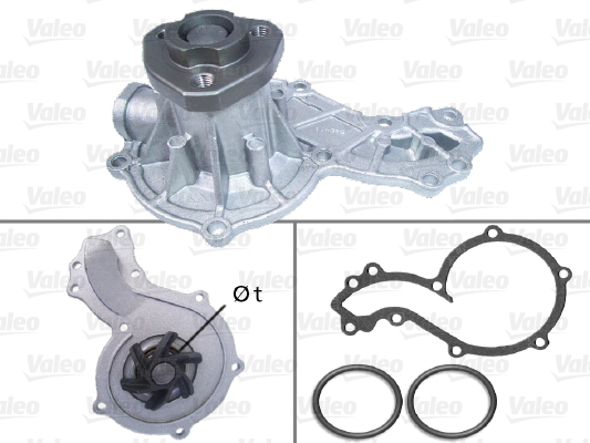 Pompa acqua - 506666 VALEO
