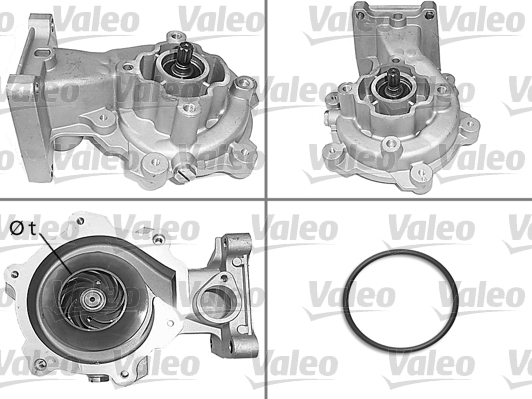 Pompa acqua - 506693 VALEO