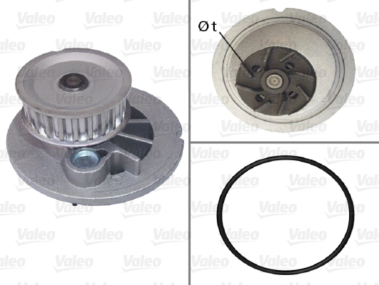 Pompa acqua - 506703 VALEO