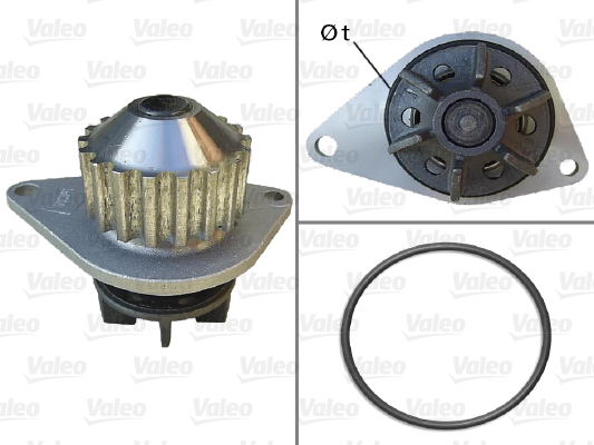 Water Pump - 506704 VALEO