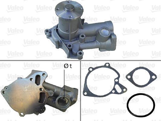 Water Pump - 506778 VALEO