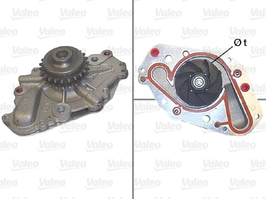 Water Pump - 506803 VALEO