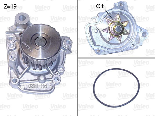 Pompa acqua - 506811 VALEO