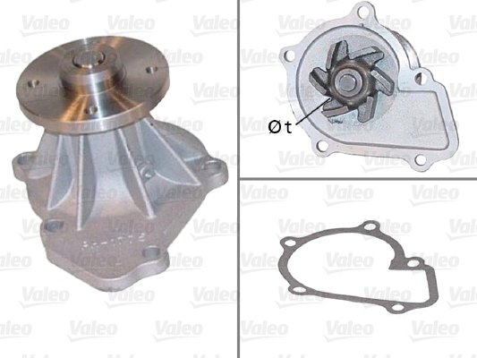 Water Pump - 506836 VALEO