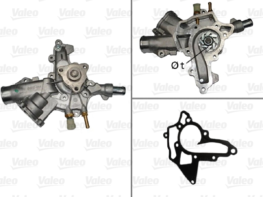 Water Pump - 506838 VALEO
