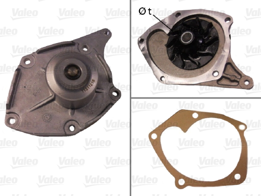 Water Pump - 506863 VALEO