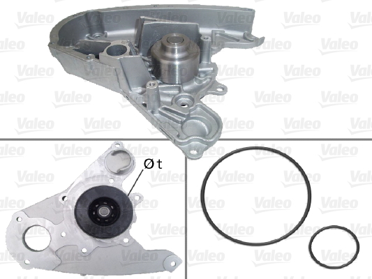 Pompa acqua - 506864 VALEO