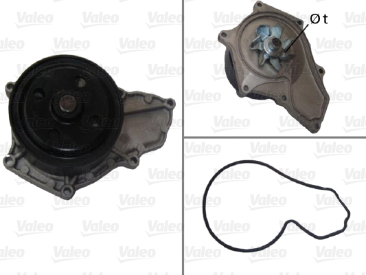 Pompa acqua - 506878 VALEO