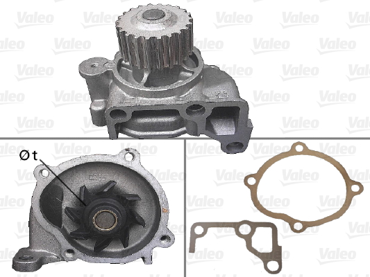 Pompa acqua - 506880 VALEO