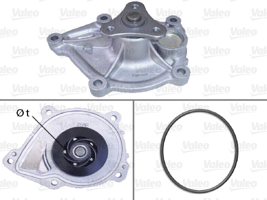 Pompa acqua - 506914 VALEO