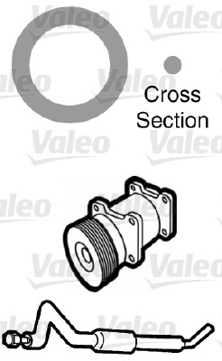 Seal, coolant tube - 509131 VALEO