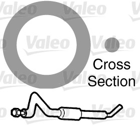 Seal, coolant tube - 509134 VALEO