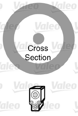 Guarnizione, Condotto d. refrigerante - 509178 VALEO