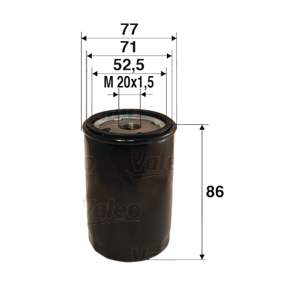 Ölfilter - 586002 VALEO