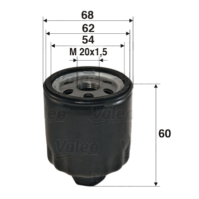 Filtro olio - 586011 VALEO
