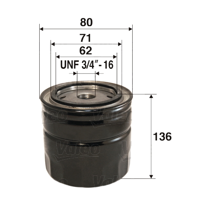 Oil Filter - 586018 VALEO