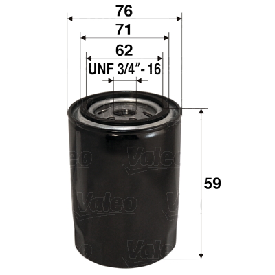 Oil Filter - 586065 VALEO