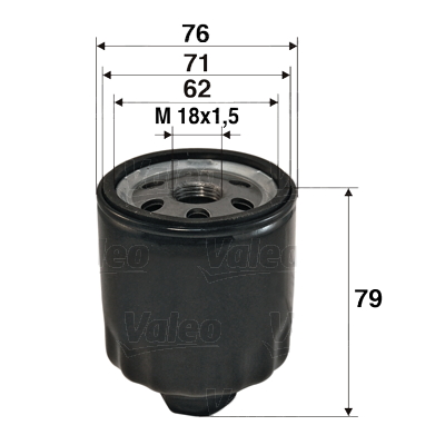 Oil Filter - 586072 VALEO