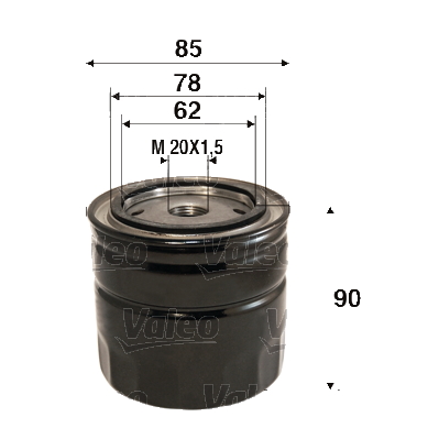 Oil Filter - 586089 VALEO