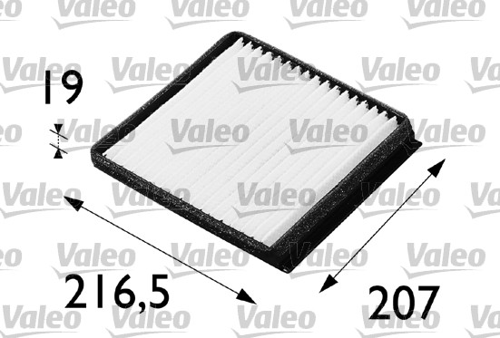 Filter, interior air - 698146 VALEO