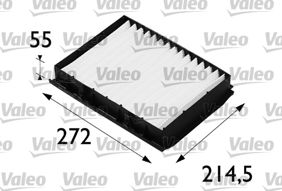 Filter, interior air - 698160 VALEO
