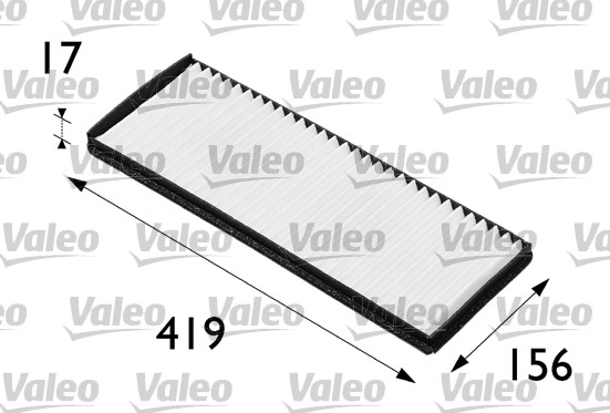 Filter, interior air - 698165 VALEO