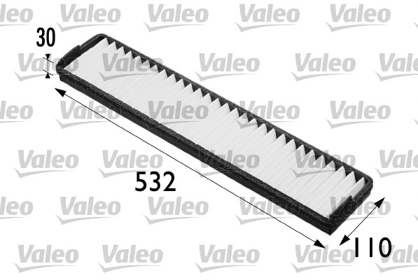 Filter, interior air - 698168 VALEO