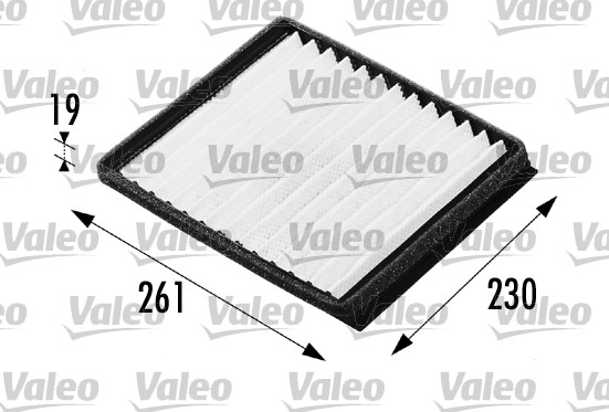 Filter, interior air - 698177 VALEO
