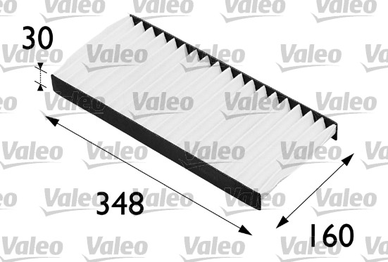 Filter, interior air - 698487 VALEO