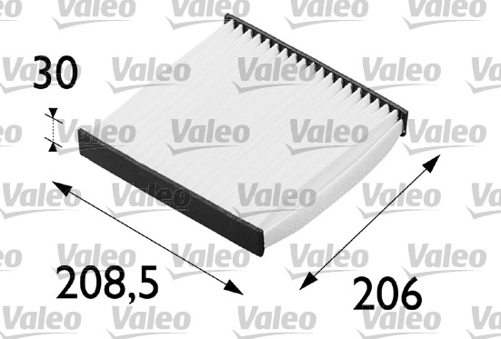 filtras, salono oras - 698594 VALEO