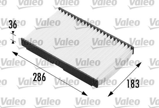Filter, interior air - 698664 VALEO