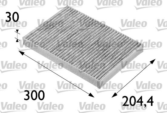 Filter, interior air - 698683 VALEO