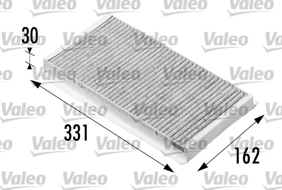 Filter, interior air - 698710 VALEO