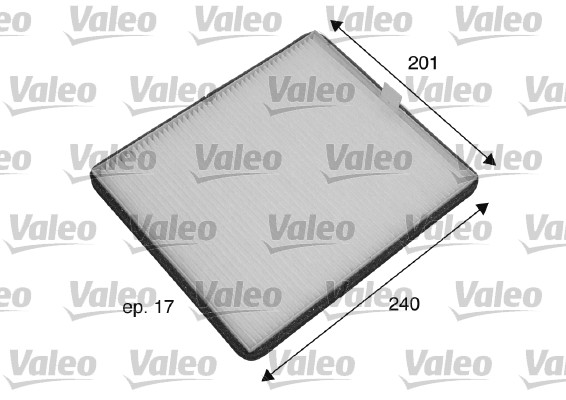 Filtro, Aria abitacolo - 698773 VALEO