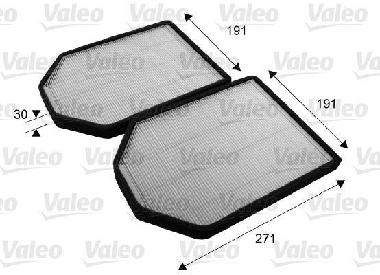 Filtro, Aria abitacolo - 698790 VALEO
