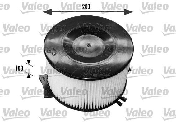 Filter, interior air - 698794 VALEO